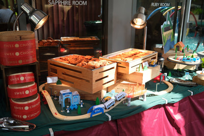Train Theme Kids Birthday Catering with Swee Choon