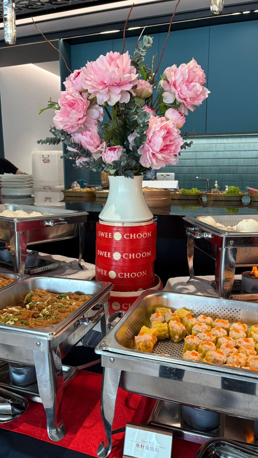 Swee Choon Corporate Breakfast Catering Singapore — Dim Sum Spread for Insurance and Financial Advisory Team Meeting