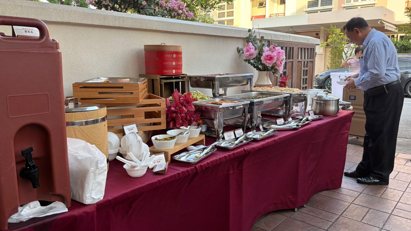 Unforgettable Home Catering with Swee Choon’s Signature Chee Cheong Fun Live Station