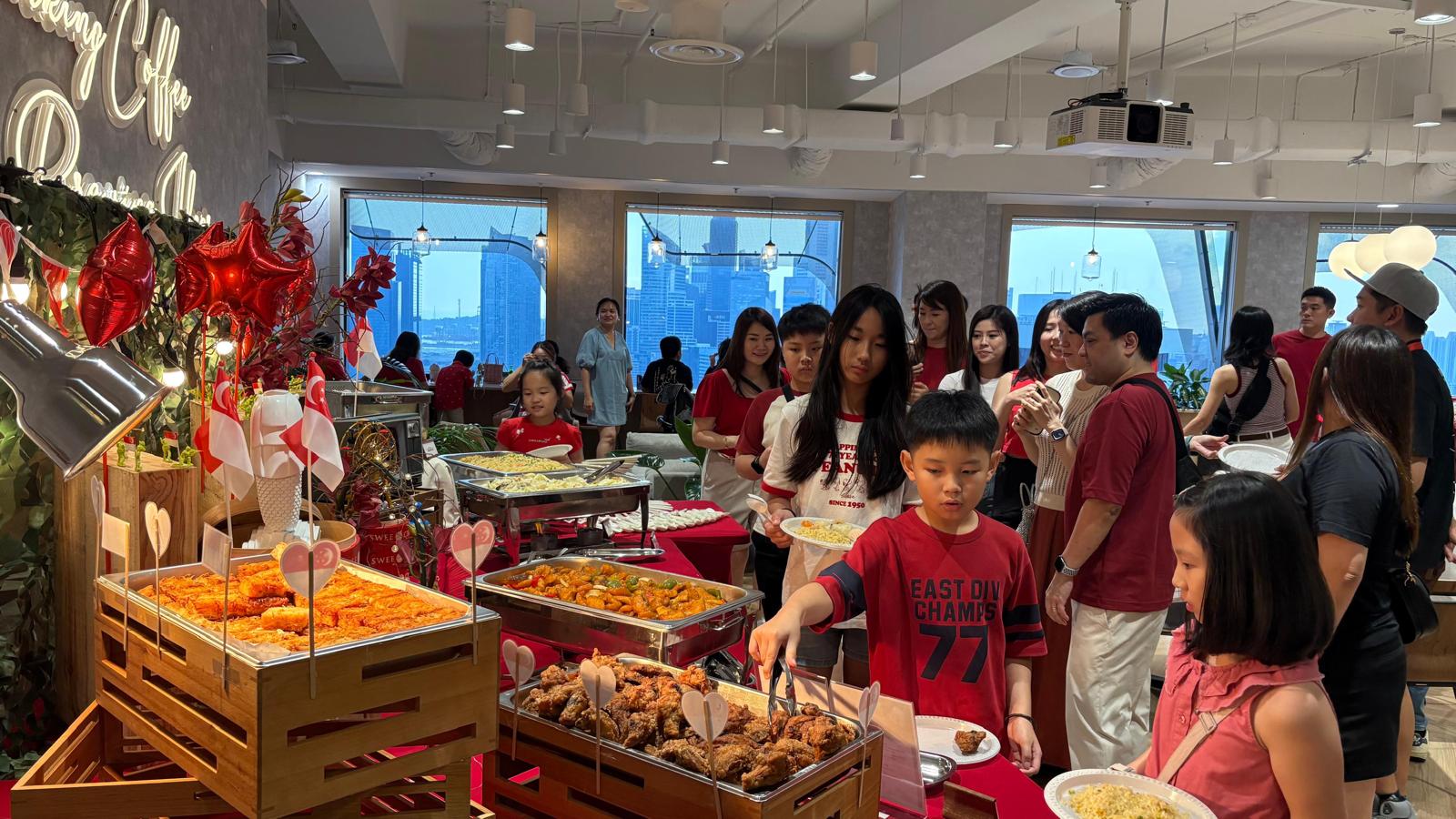 Breakfast catering Singapore hero image for AGM and shareholder meetings by Swee Choon